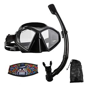 Dipuki Snorkeling Gear For Adults Diving Snorkel Mask Set Dive Scuba Swim Sn