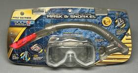Sk-8814 Dolfino Premier Pro Series Tri-view Dive Mask And Dry-top Snorkel Combo