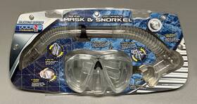 Sk-8869 Dolfino Premier Silicone Series Inch Big Eye Dive Mask/collapsible Snorkel