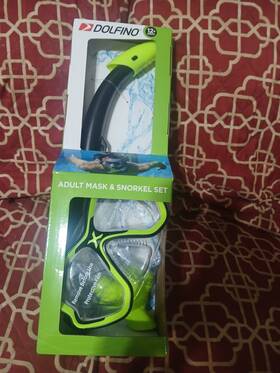 Wmc10017b2bx Dolfino Adult Mask And Snorkel Set Sealed