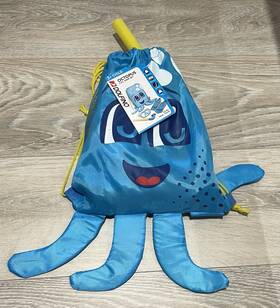 Wmc2115050c Dolfino Swim Set Fins Size 9 Kids -2 Youth Mask Snorkel Bag