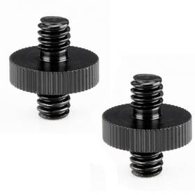Ez-s-01 Eszkozta 2 Pack 1/4 Inch Male To Threaded Adapter For Black-2