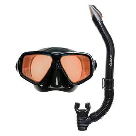 Evo 053532008488 Hi Definition Mask And Snorkel Combo - Dual Lens Adult Scuba