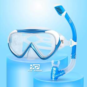 Exp Vision 782912261051 Kids Snorkel Set Child Diving Mask Anti-fog Swimming Goggles Dry Chi