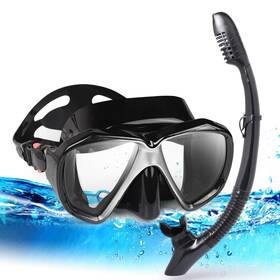 Dwt11 Exp Vision Adult Snorkel Set Professional Snorkeling Gear Panoramic Anti-fog Diving Gog Dwt11 Exp Vision Adult Snorkel Set Professional Snorkeling Gear Panoramic Anti-fog Diving Gog