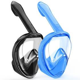 Ezire 796926773974 Kids Snorkel Mask Full Face Snorkeling Gear For 2-14 With Camera Mount