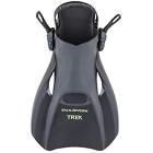 Fa233111 Us Divers Trek Fins Black Large Free Shipping 053242336208