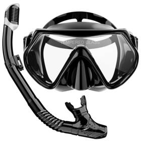 Felidel 972513109539 Snorkeling Gear For Adults Snorkel Mask Adult Dry Top Set With Panor