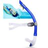 Fi-snorkel-blue-n Focevi Swim Snorkel For Lap Swimming Adult Swimmers Snorkeling Gear