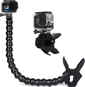 Fitstill Jaws Flex Clamp Mount With Adjustable Gooseneck 19-section Compatible W