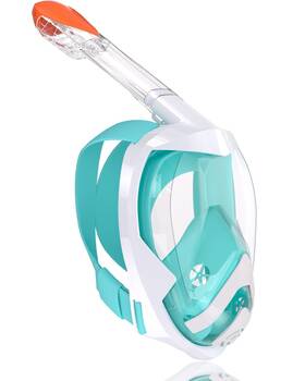 Flyboo 2023mask-bai Lv-s Snorkel Mask 180 View Snorkelling Gear With Panoramic Full Face Design-sports