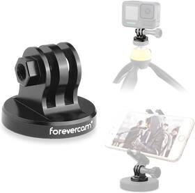 Hs-01 Forevercam Aluminum Tripod Mount Adapter For Gopro Monopod Black