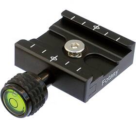 Fotasy 737534706824 50 Mm Arca Swiss Type Clamp Quick Release Plate Qr Black