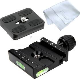 Pu50 Fotasy Cl50 50mm Arca Swiss Type Clamp Qr 50 Mm Black