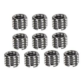 Screwx10 Foto&tech 1/4-3/8 Metal 1/4 Inch To 3/8 Tripod Thread Adapter 10 Pieces