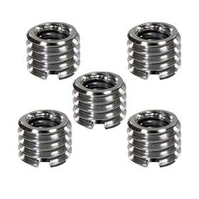 4331909098 Foto&tech Metal 1/4 Inch To 3/8 Tripod Thread Adapter 5 Pieces