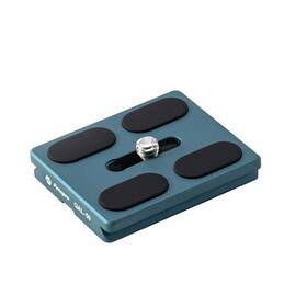 Qal-50 Fotopro 50mm Arca Swiss Plate With 1/4 Inch Screw Universal Blue