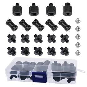 Frgyee 791405251639 24 Pcs Camera Screw Adapter Set - 1/4 To And 3/8