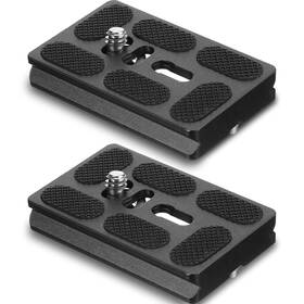 Fd-frienda-chrn30 Frienda 2 Pieces Metal Quick Release Plate With 1/4ftft-20 Camera 60mm Black