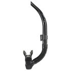 Fs5500bs Genesis Surf Snorkel Scuba Dive Silicone Purge All Black Snorkeling