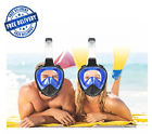G1jq7jxuoa General Foldable Snorkel Mask Panoramic Full Face Design Scuba Diving