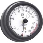 Ga460m Xs Scuba Hose Mount Metric Depth Gauge Analog Gauges Snorkeling