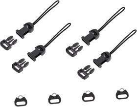 1246zlhsk38bya Garozation Camera Quick Release Buckle Set 8pcs Qd Loops For Compact Easy Install