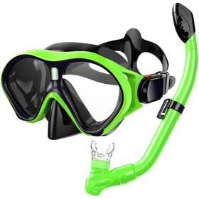 Hu-xi-103 Gintenco Kids Snorkel Set Diving Mask For Children As Unisex Swimming G