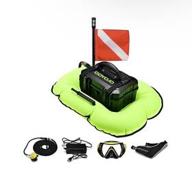 Gr-q2-3h Goyojo Scuba Dive System 5.5 Hours Rechargeable Diving Tank With 10m Hose