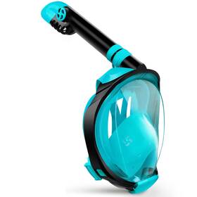 Gresm04 Greatever G2 Full Face Snorkel Mask With Latest Dry Top System Foldable 180 Degree Pano