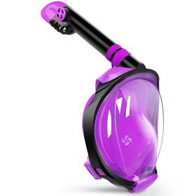 Gresm15 Greatever G2 Full Face Snorkel Mask With Latest Dry Top Systemfoldable 180 De