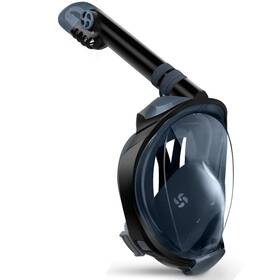 Gresm60 Greatever G2 Full Face Snorkel Mask With Latest Dry Top Systemfoldable 180 De