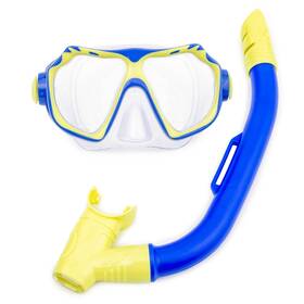 Wmc13688byb Greyland Trading Limited Dolfino Youth Mask And Snorkel Set For Children 6 Blue/yellow Unisex