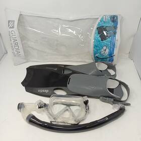 Guardian 811740031311 Snorkeling Set Marine Grade Gear - Destinadult Lightweight Fins S/m Guardian 811740031311 Snorkeling Set Marine Grade Gear - Destinadult Lightweight Fins S/m