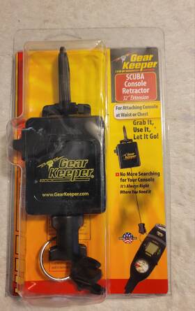 Rt3-0093 Hammerhead Industries Gear Keeper Locking Scuba Console Retractor 32 Inches