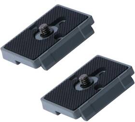 200pl-14 Harwerrel 760960417019 Quick Release Plate 1/4 Inch Screw Compatible With Manfrotto 322rc2 Grey