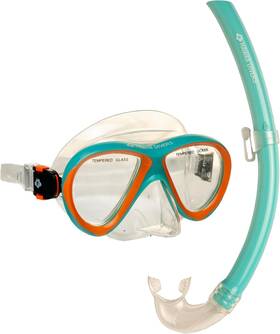Cb1192225 Hawaii Divers Guppy Kids Snorkel Combo - Mask And Set Ages 4 Swimming Goggles Temper Cb1192225 Hawaii Divers Guppy Kids Snorkel Combo - Mask And Set Ages 4 Swimming Goggles Temper