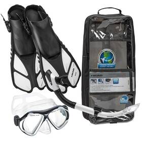 Head 647732691658 Italian Collection Sailor Splash Quest Superior Fin Snorkel Set With Snorkeli