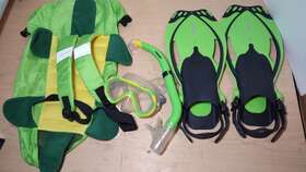 P-481256 Head Youth Sea Pals Character Kids Mask Snorkel Set - Snorkeling