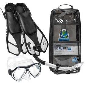 Head Pnk4865868 Travel Ready Carry-on Silicone Snorkel Set X-ray/sailor Splash/quest Adult