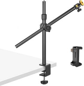 Hm-os02 Hemmotop Overhead Camera Stand Desk Mount Heavy Duty Webcam For Black