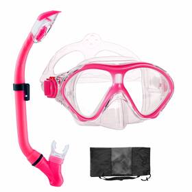 Hh Hhao Sport 718235646930 Snorkeling Gear For Kids With Foldable Silicone Full Dry Snorkel Snorke