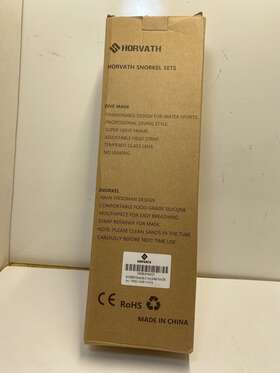 X002uh4207 Horvath Snorkel Set Mark And With Carry Case New X002uh4207 Horvath Snorkel Set Mark And With Carry Case New