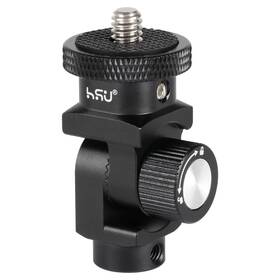 0152 Hsu Vertical Mount Adapter Aluminum 1/4 Inch -20 1.18 X 1 2.05 Inches Black