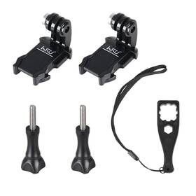 Hsu 4797 Vertical Surface Quick Mounting J-hook Buckle Mount Rubber Locking Black