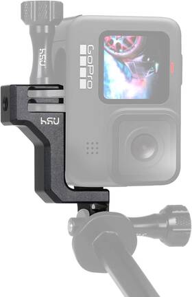 Hsu 790903540405 90 Degree Aluminum Vertical Bracket Adapter Elbow Mount For Gopro Black