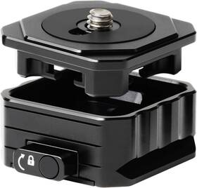 Hgp467 Hsu Camera Tripod Quick Release Plate Kit Switch Auto Lock Black