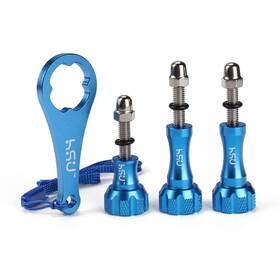 Hgp5604b Hsu Aluminum Thumbscrew Set Wrench For Small Blue