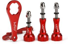 Hgp5604r Hsu Aluminum Thumbscrew Set Wrench For Gopro Red