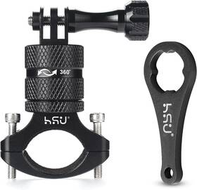 Hgp5614bk Hsu Aluminum Bike Bicycle Handlebar Mount For Gopro Hero Black